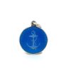 French Blue Anchor Enamel Medal sold by Armbruster Jewelers