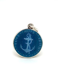 Grey Anchor Enamel Medal sold by Armbruster Jewelers