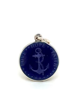 Purple Anchor Enamel Medal sold by Armbruster Jewelers