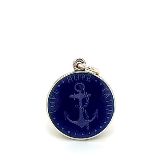 Purple Anchor Enamel Medal sold by Armbruster Jewelers
