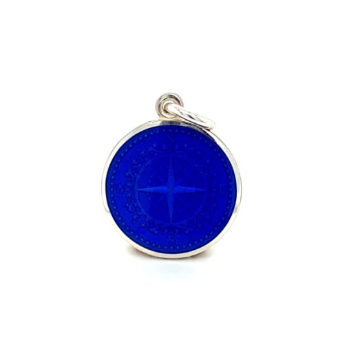 Royal Blue Compass Enamel Medal sold by Armbruster Jewelers