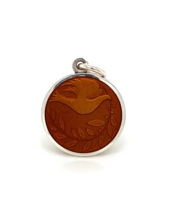 Brown Dove Enamel Medal sold by Armbruster Jewelers