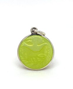 Lemon Lime Enamel Medal sold by Armbruster Jewelers