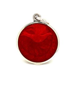Red Enamel Medal sold by Armbruster Jewelers