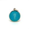 Light Blue Guardian Angel Enamel Medal sold by Armbruster Jewelers