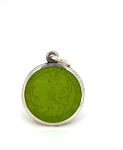 Kiwi St. Christopher Enamel Medal sold by Armbruster Jewelers