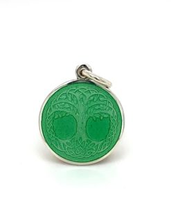 Light Green Tree of Life Enamel Medal sold by Armbruster Jewelers