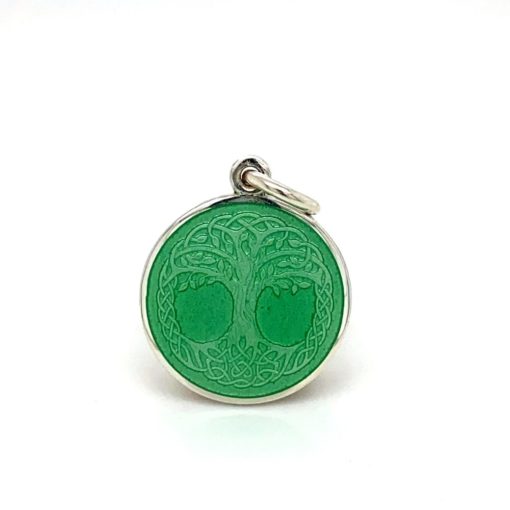 Light Green Tree of Life Enamel Medal sold by Armbruster Jewelers