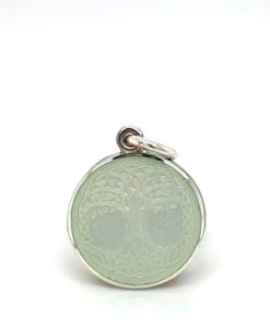 White Tree of Life Enamel Medal sold by Armbruster Jewelers