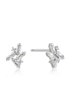 Cluster Earrings Sterling Silver