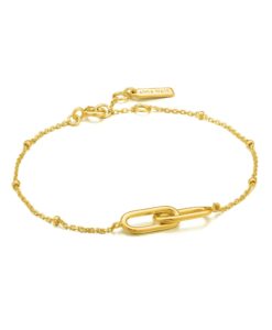 Beaded Chain Link Bracelet