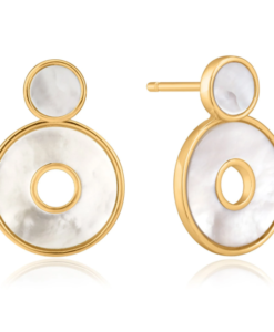 Mother of Pearl Disc Ear Jackets